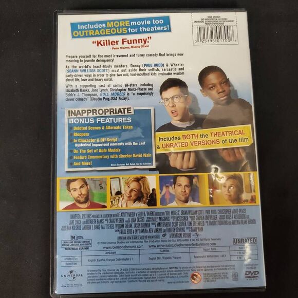 Role Models, 2008 DVD Movie - Picture 3 of 3